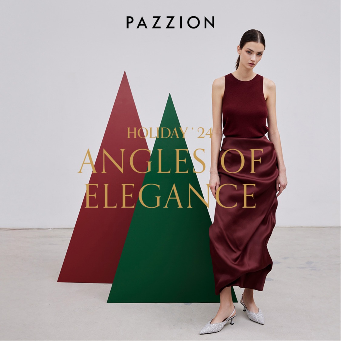 PAZZION’s Holiday 2024 – Angles of Elegance