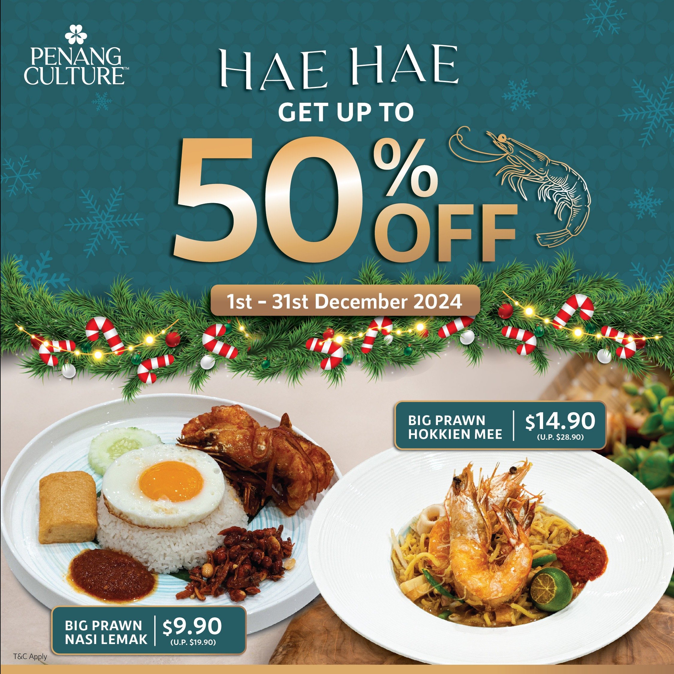 HAE HAE! Up to 50% off Seasonal Specials