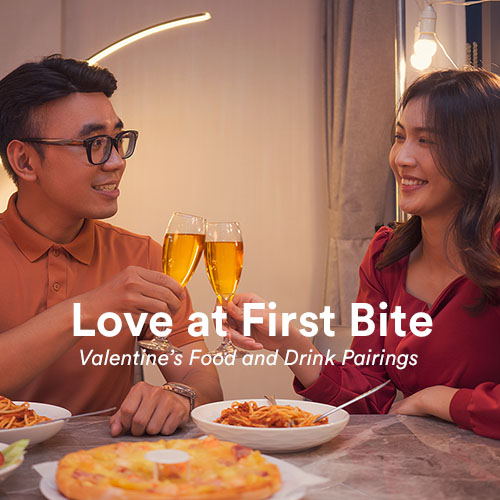 Love at First Bite: Valentine’s Food and Drink Pairings