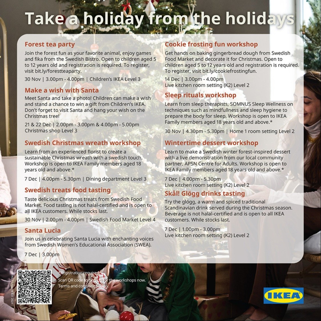 In-store activities at IKEA Jurong