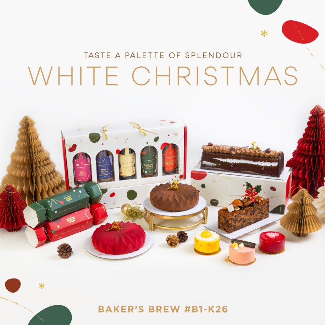 Baker's Brew Christmas Collection: Taste a Palette of Splendour!