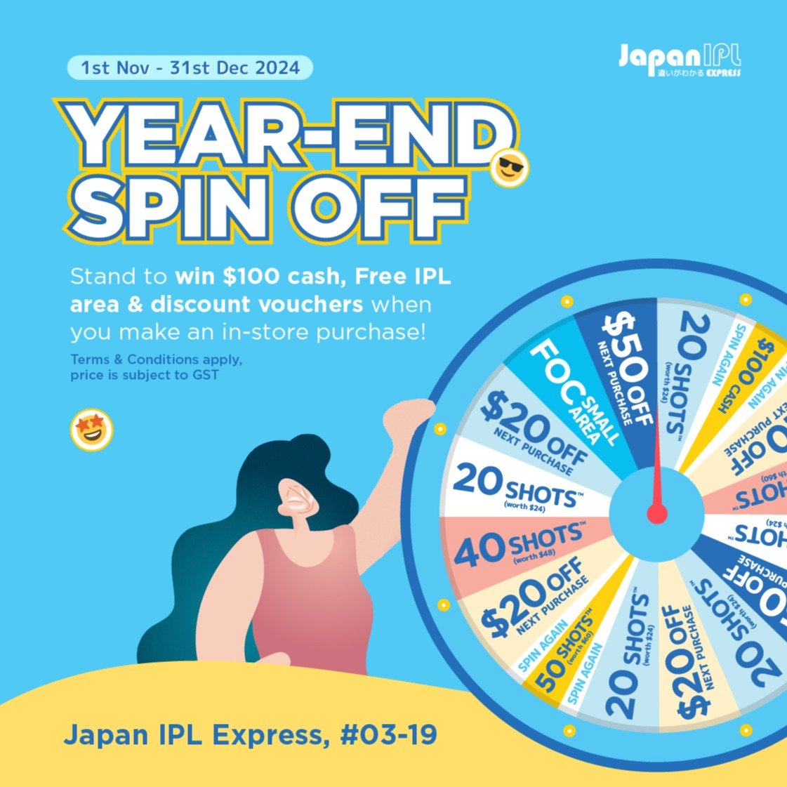 Japan IPL Express — Year-End Spin Off