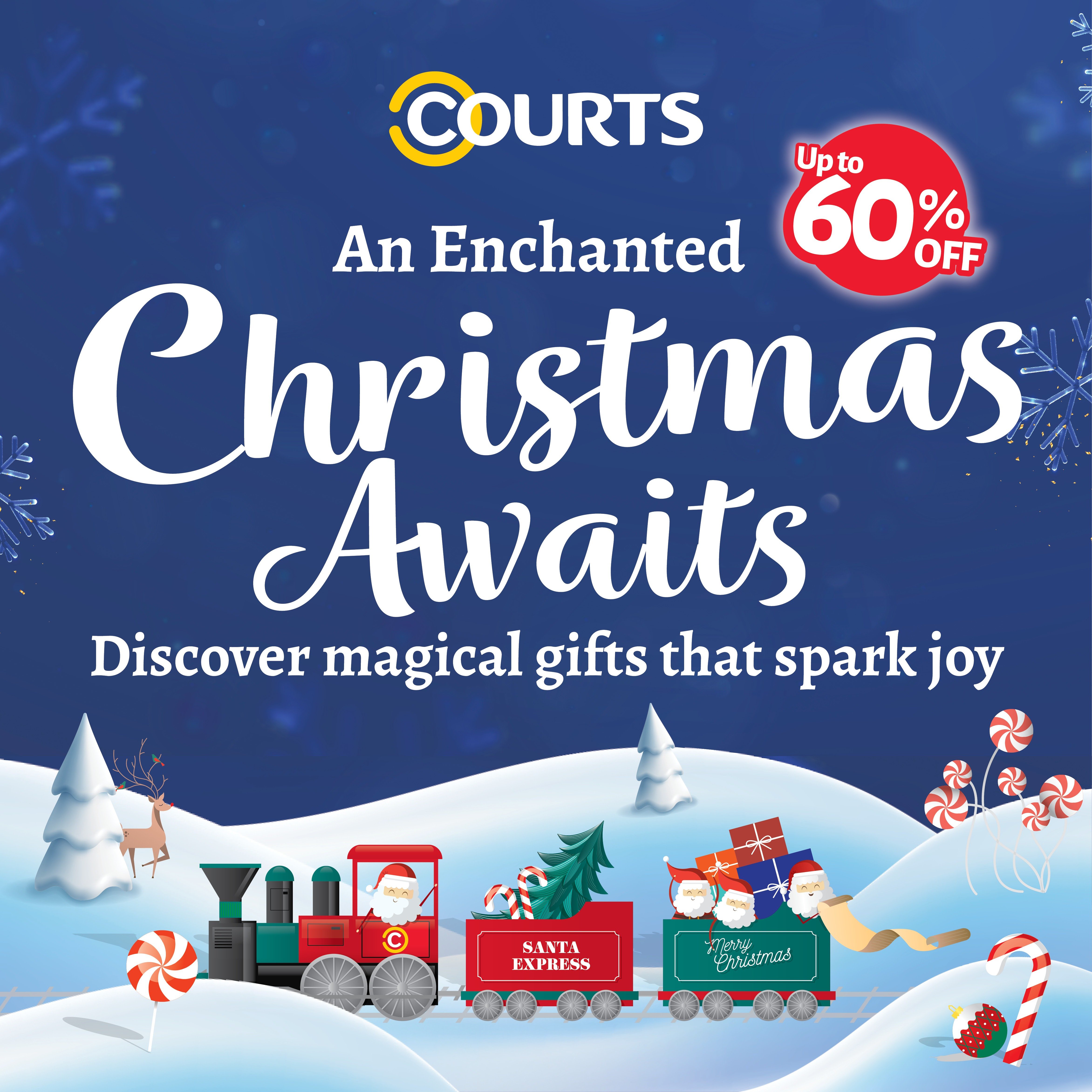 An Enchanted Christmas Awaits at COURTS 