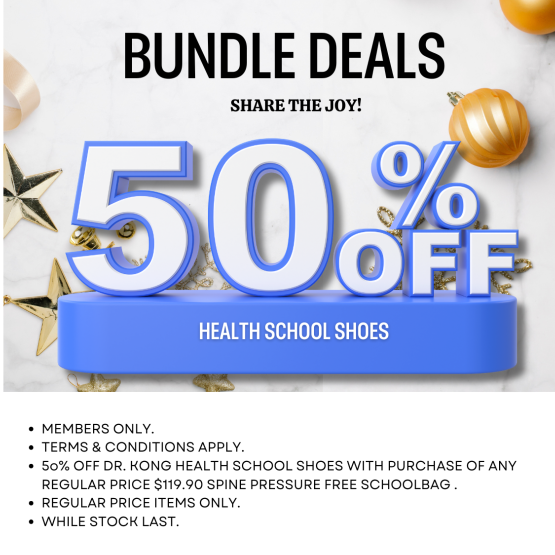 Back to school Bundle Deals Share the joy! 