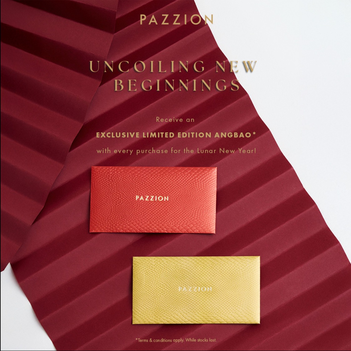 PAZZION – Exclusive Limited Edition Ang Bao