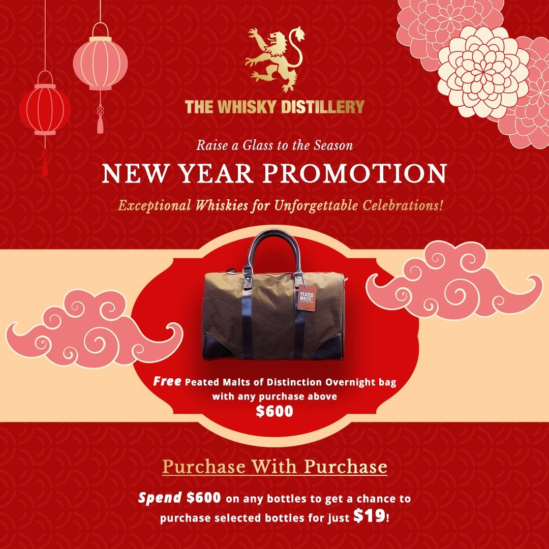 New Year Whisky Exclusives at The Whisky Distillery